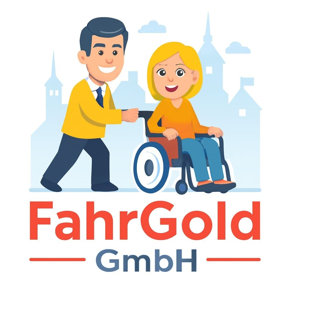 FahrGold Rollstuhlfahrdienst Logo